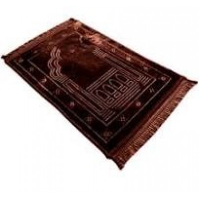Thick prayer mat brown